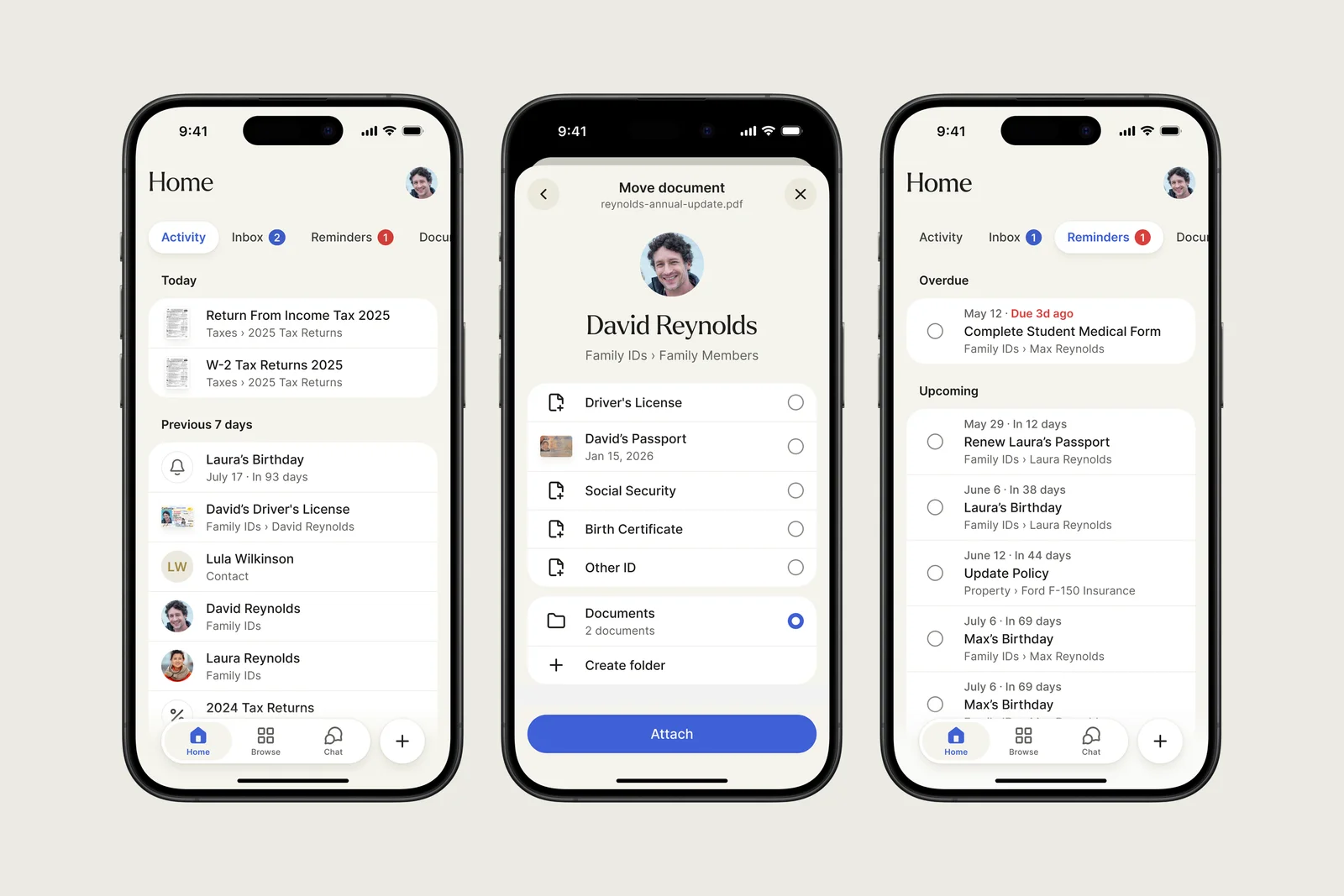 Trustworthy mobile app home, browse, and chat.